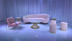MONACO SOFA GROUPING 1 - BLUSH