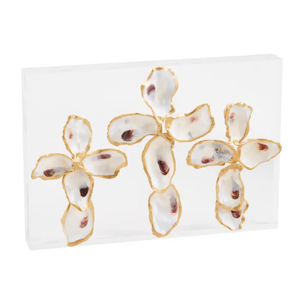 Mud Pie - Oyster Acrylic Plaque