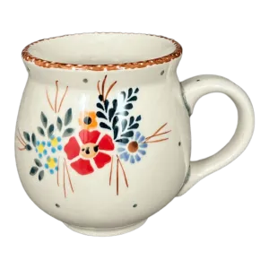 Mug, Belly Mug, 10oz Medium in "Country Pride" by Manufaktura | K090T-GM13
