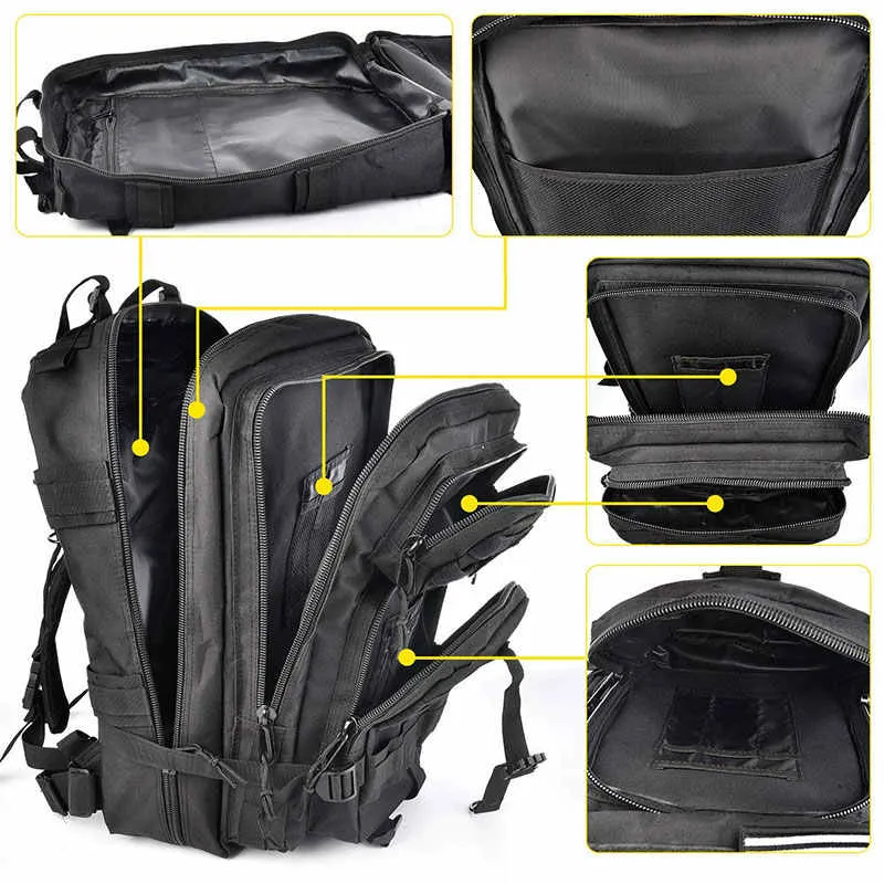 Multi Purpose Semi Waterproof Nylon Backpack