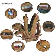 Multi Purpose Semi Waterproof Nylon Backpack