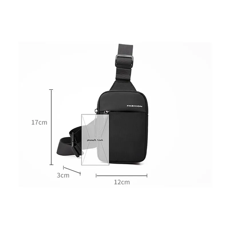 Multifunktionel Crossbody-brystaske