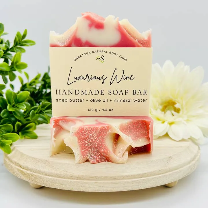 Natural Luxurious Wine Soap