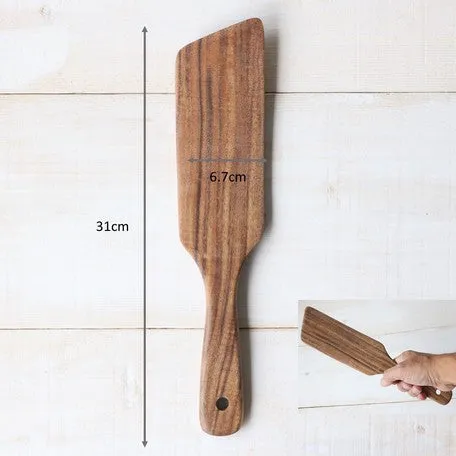 NATURAL WOOD SPATULA MODERN STYLE