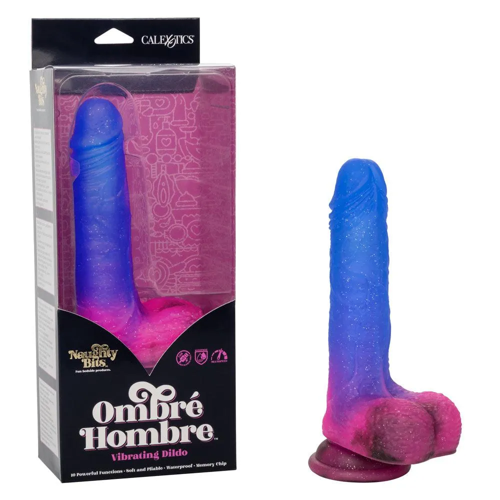 Naughty Bits Ombr Hombre Vibrating Dildo