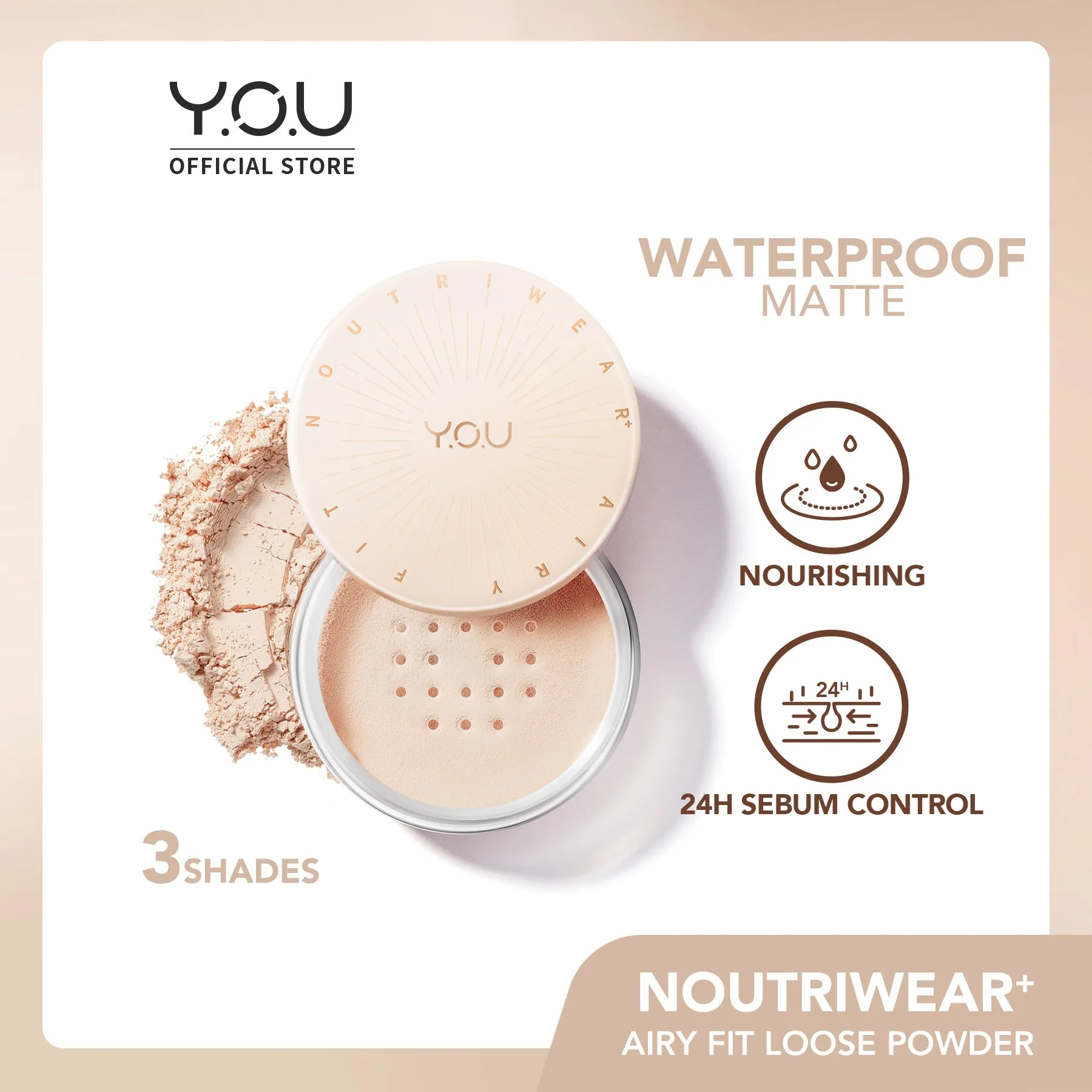 NoutriWear  Airy Fit Loose Powder