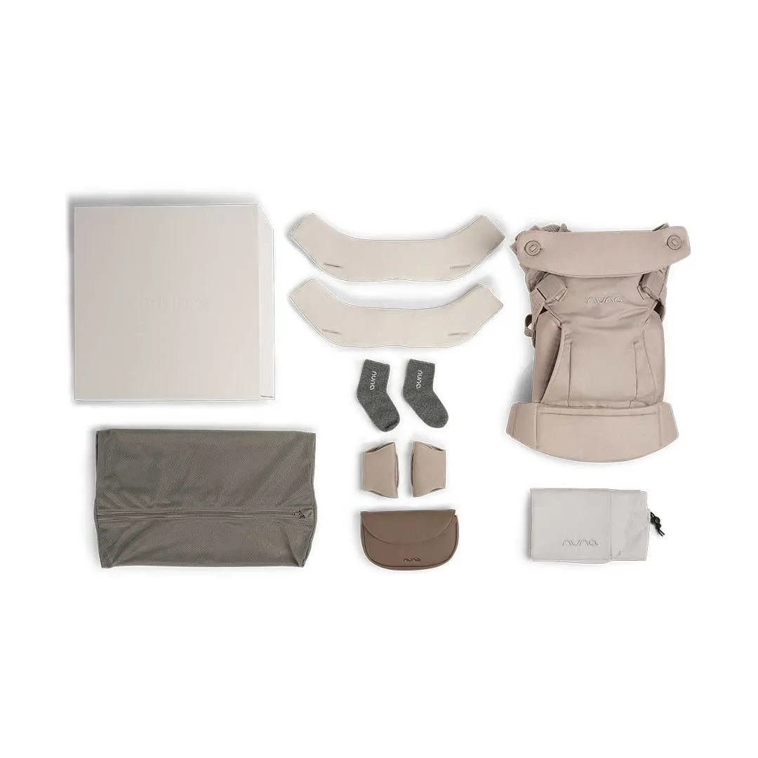 Nuna CUDL Luxe Cashmere Baby Carrier - Pearl