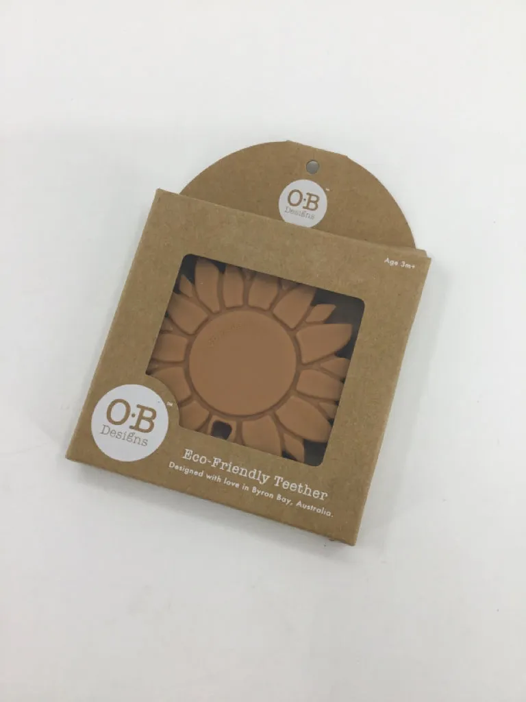 O.B Designs Eco Friendly Teether - Sunflower