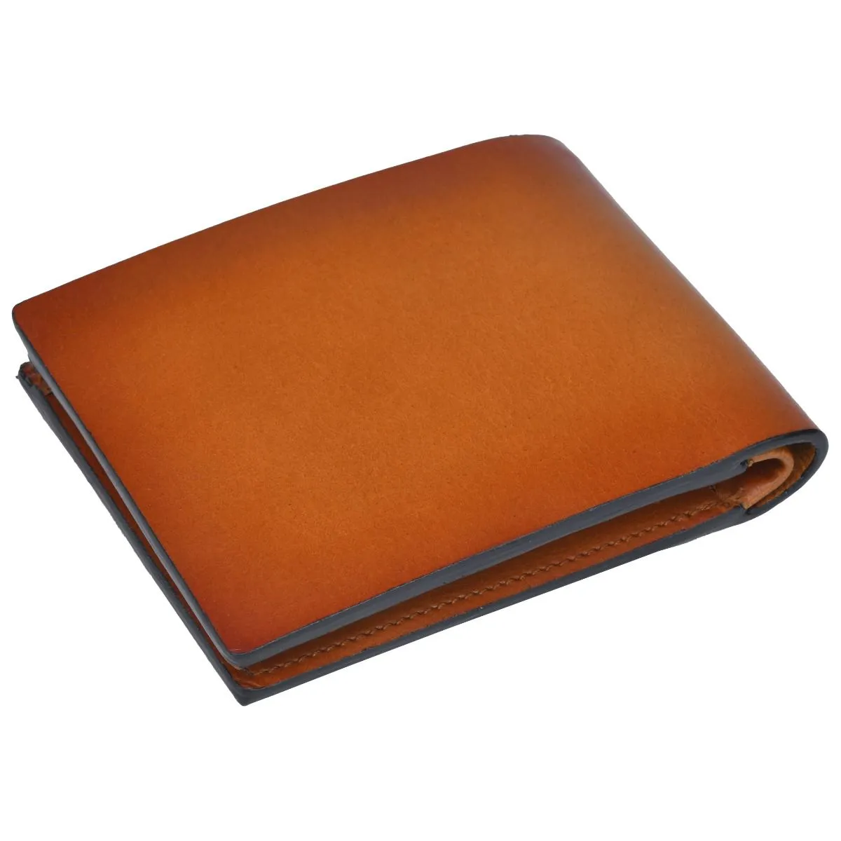 OHM New York Wealthy Cut Edge Next Generation Wallet in Cognac