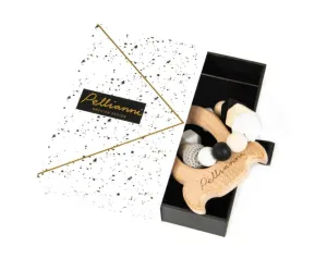 Organic Rocket Teether 'Contrast' by Pellianni