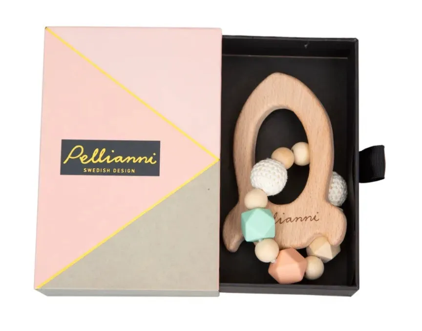 Organic Rocket Teether 'Darling' by Pellianni