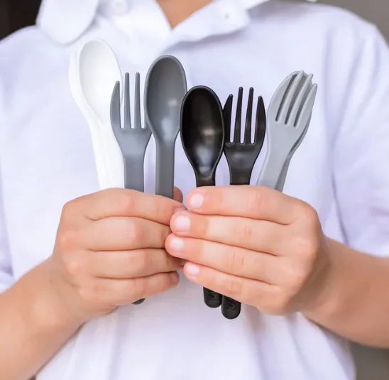 Out & About Cutlery Set - Monochrome