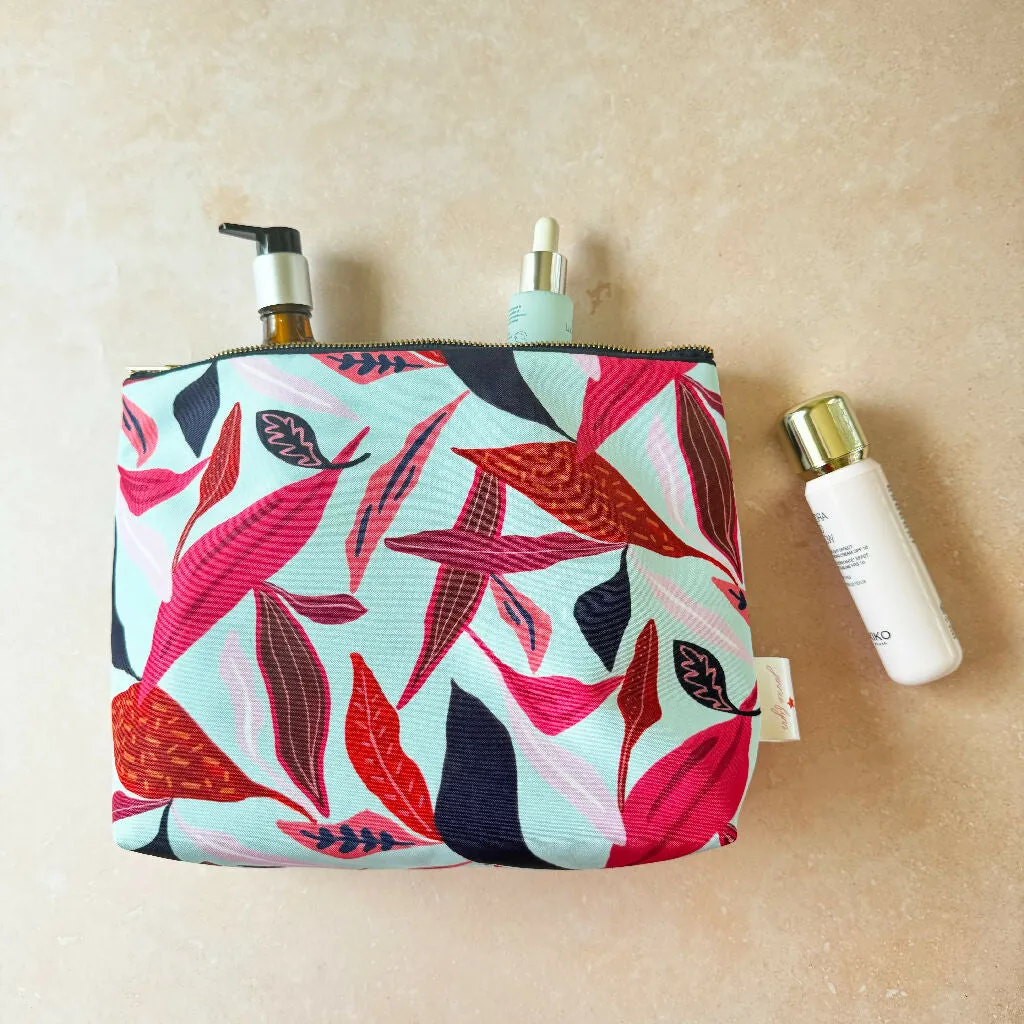 Palm Lily Waterproof Toiletry Bag