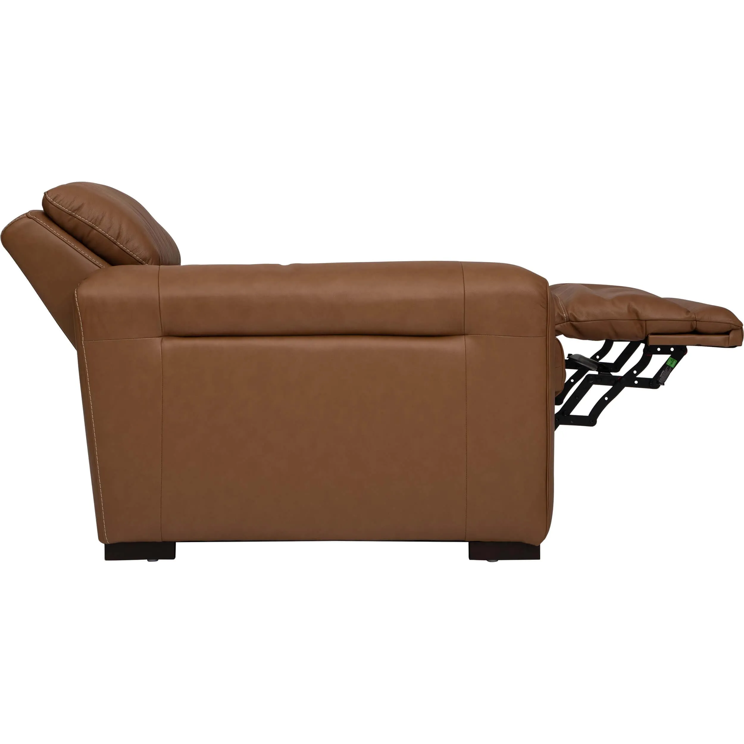 Pembroke 6 Piece Power Recliner Sectional, Aline Butternut