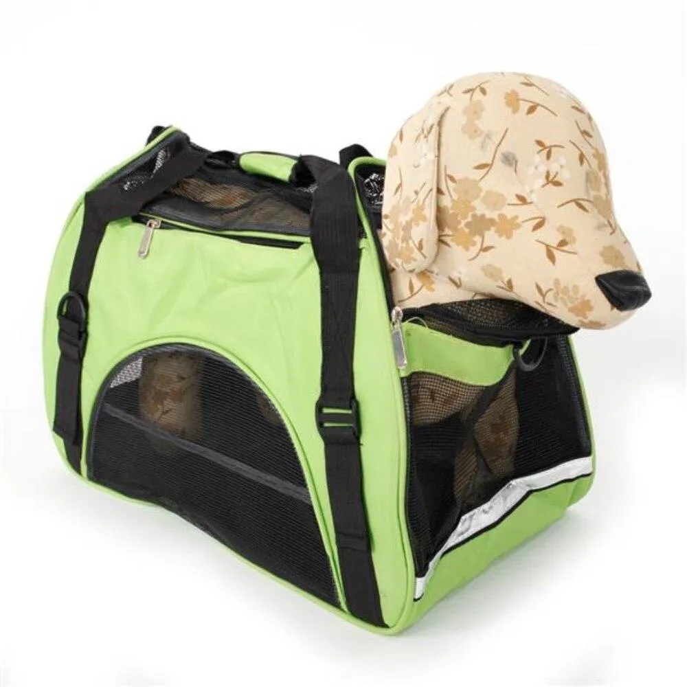 Pet Carrier Bag Handbag Hollow-Out Portable Comfort Breathable