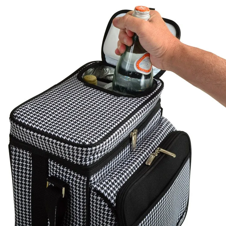 Picnic Basket/Cooler Equipped for Two