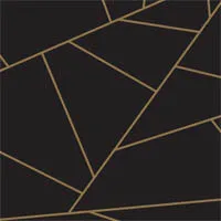 Picnic Blanket - GOLD GEOMETRIC