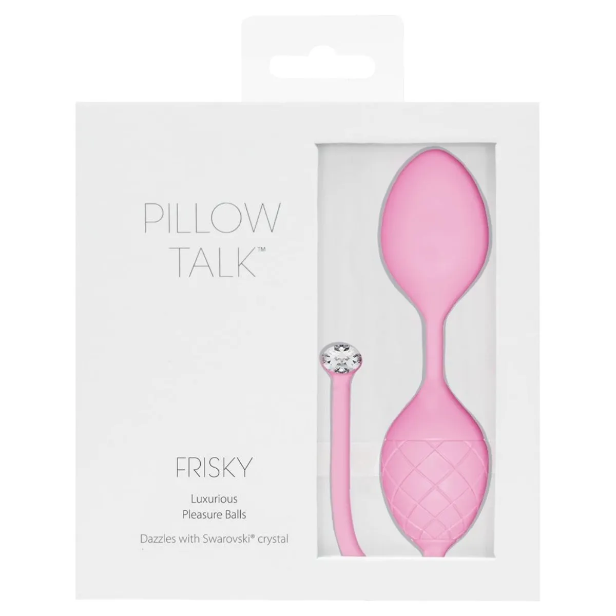 Pillow Talk Frisky Luxurious Pleasure Balls Pink