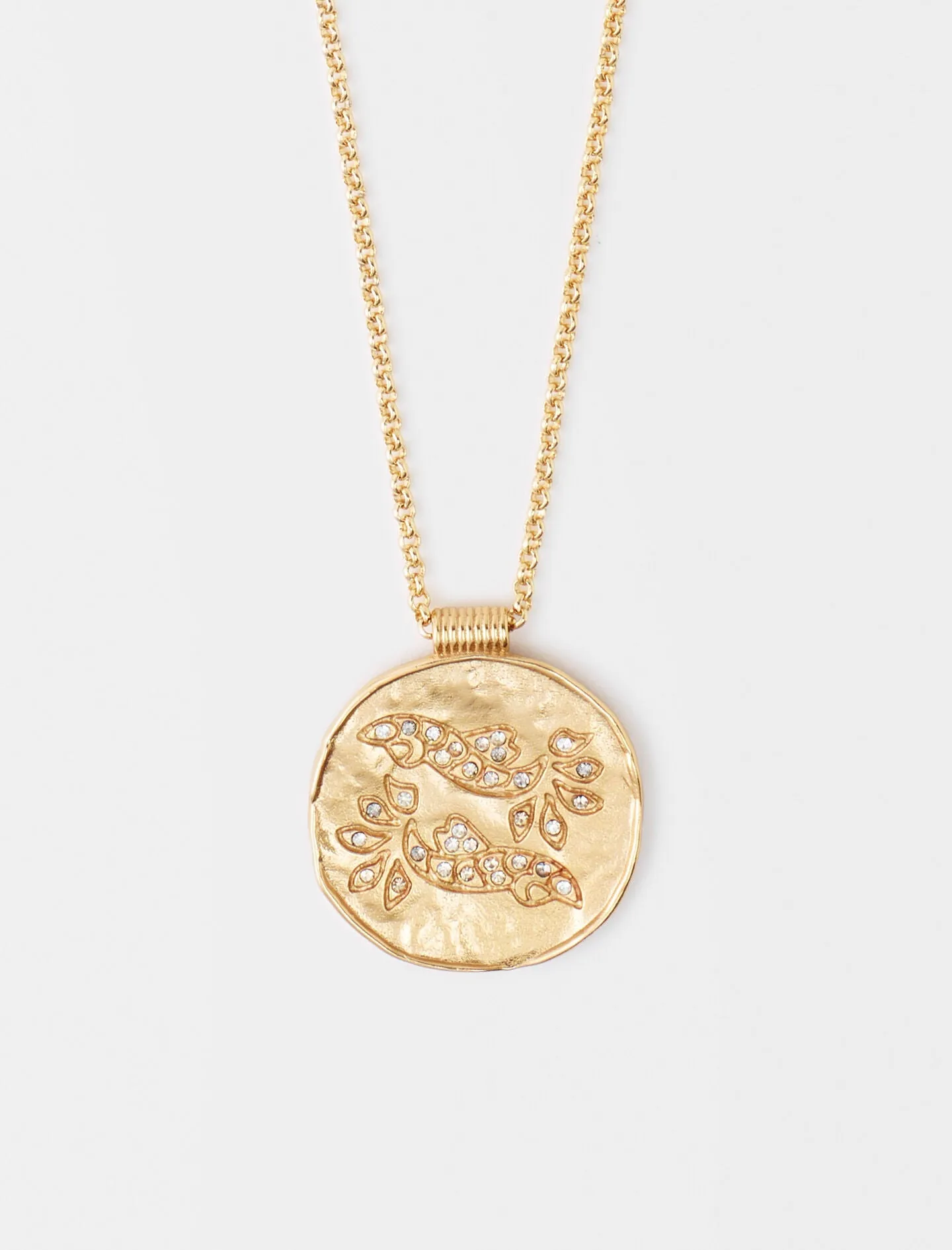 PISCES ZODIAC MEDAL