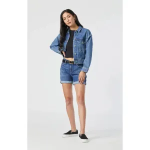 PIXIE MID INDIGO ORGANIC BLUE