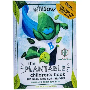 Plantable Book Basil