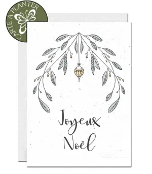 Plantable Christmas Card - Mistletoe