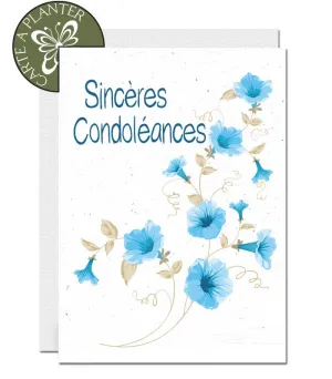 Plantable Condolence Card - With Sympathy