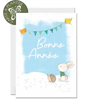 Plantable New Year Card - Friends