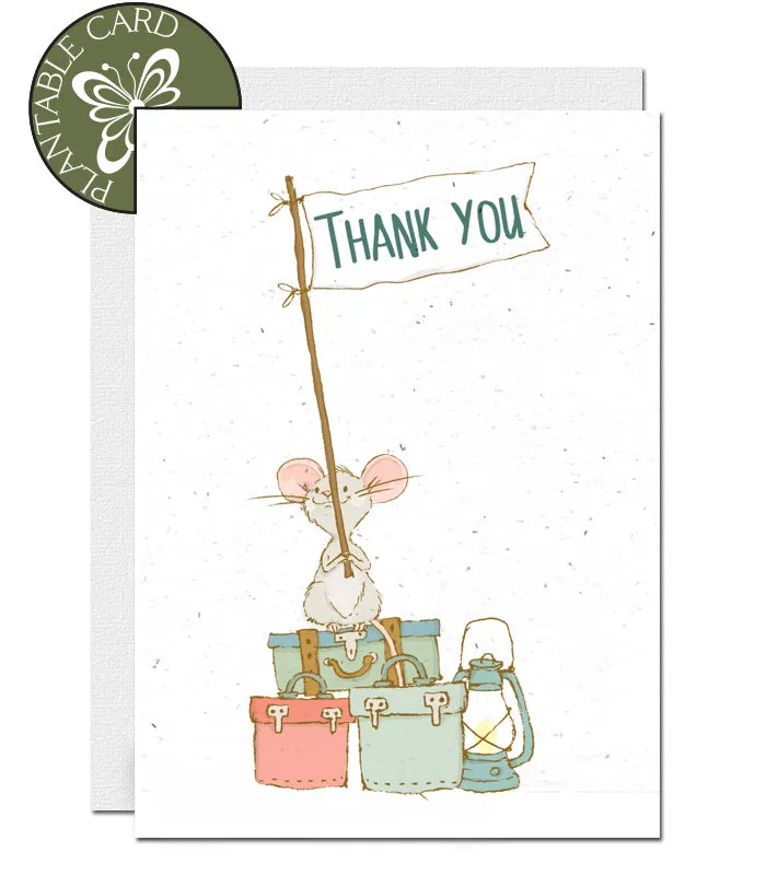 Plantable Thank You Card - The Journey