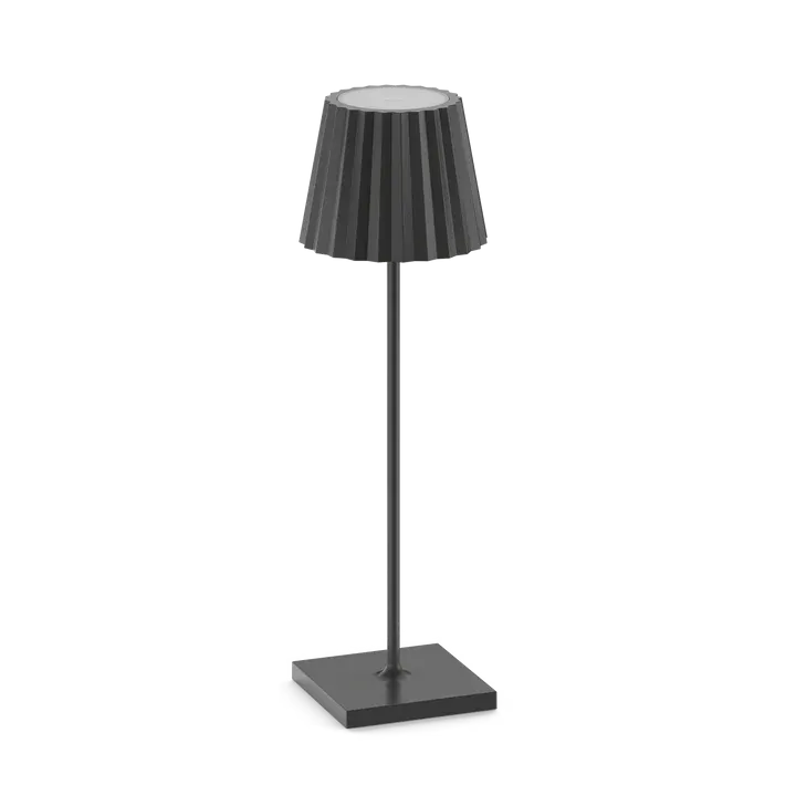Plisse Luxurious Cordless Table Lamp