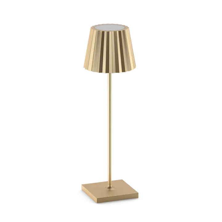 Plisse Luxurious Cordless Table Lamp