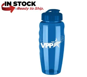 Poly Clear Gripper Bottle w/OSHA Logo - #401266