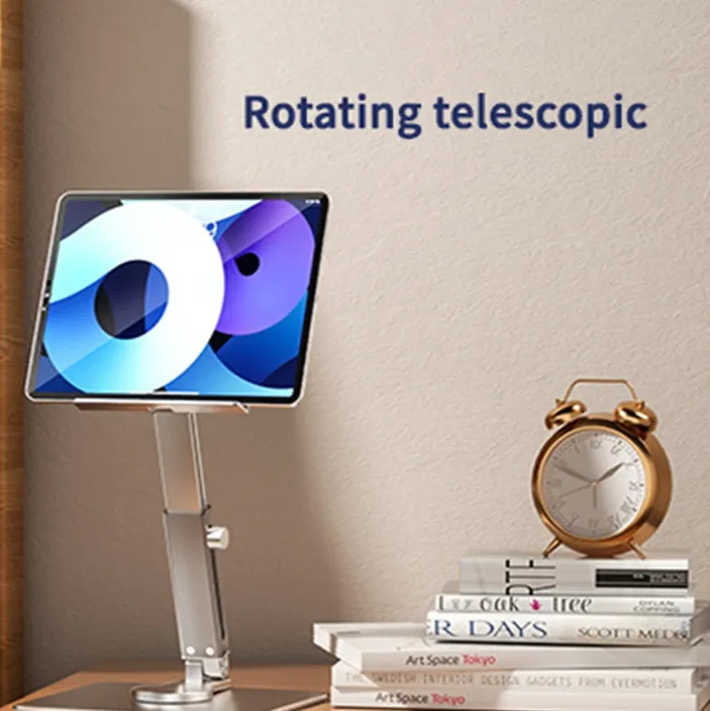 Portable Telescopic Rotary Desktop Folding Tablet Stand 01000920