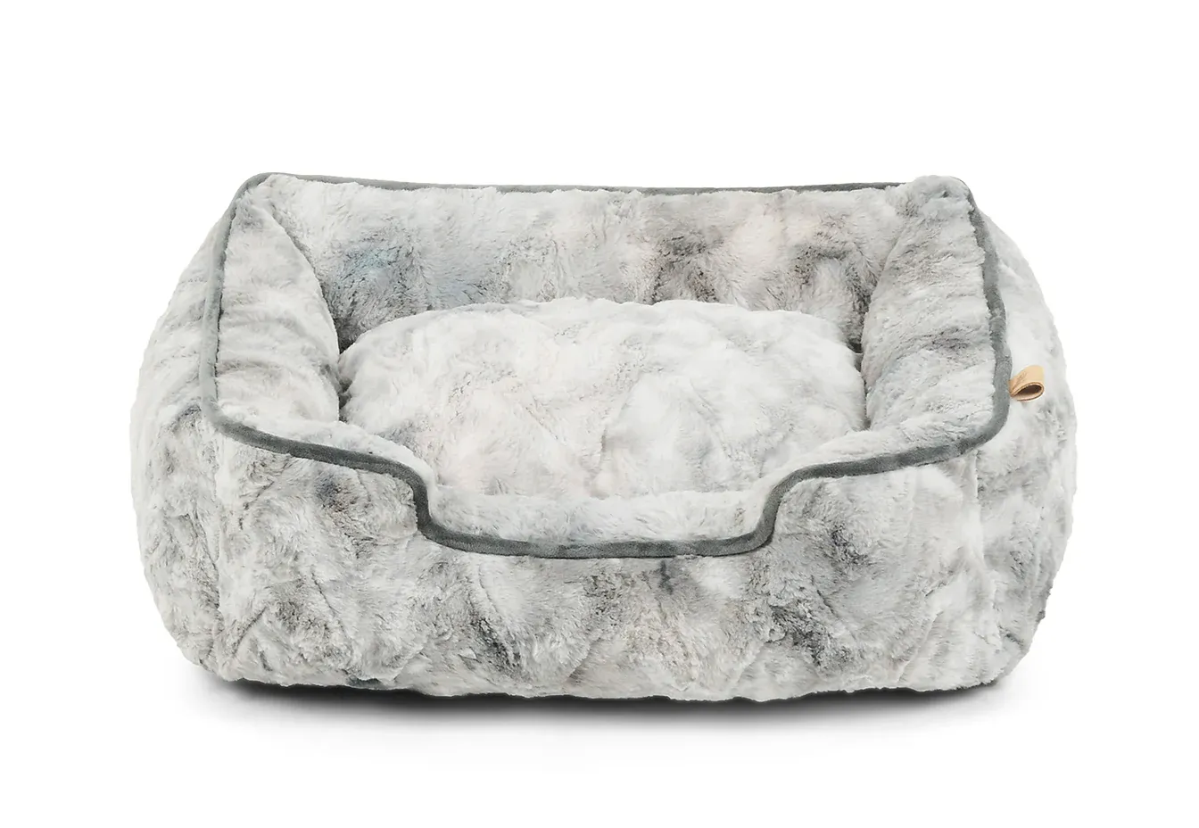 [Pre Order] Lounge Dog Bed: Dreamland Frost Grey
