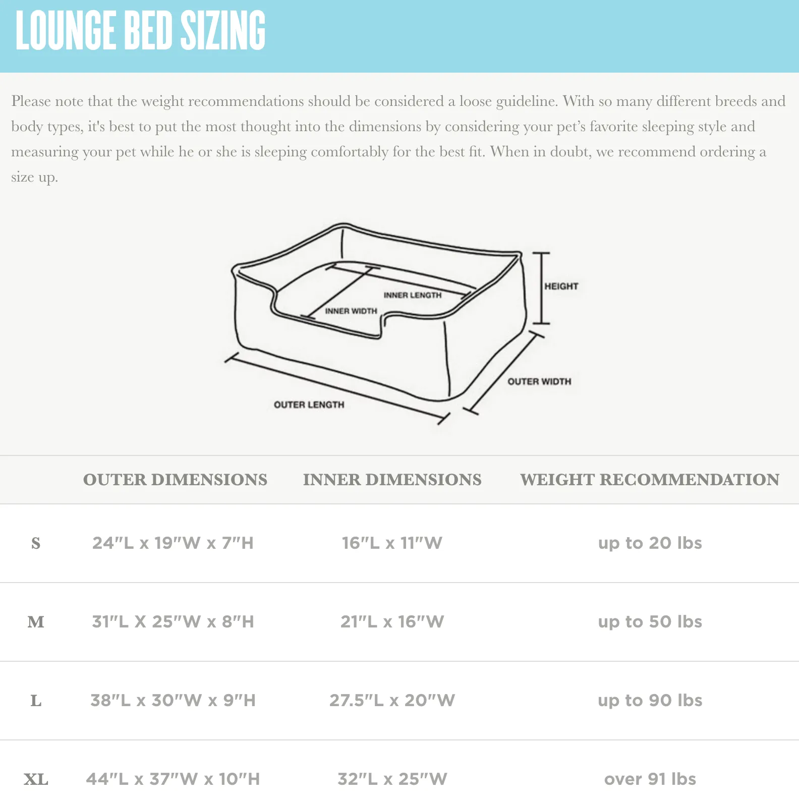 [Pre Order] Lounge Dog Bed: Dreamland Frost Grey