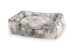 [Pre Order] Lounge Dog Bed: Dreamland Frost Grey
