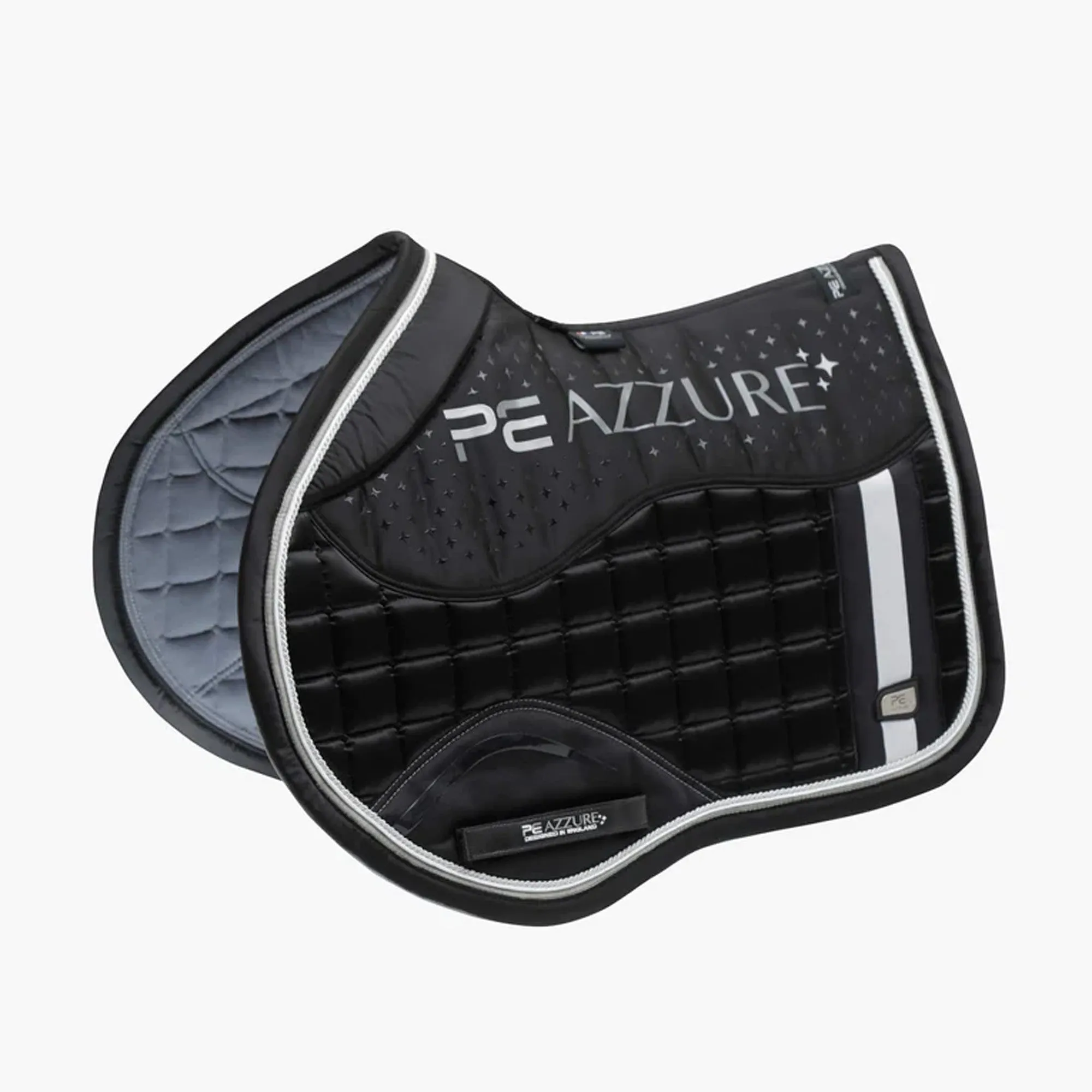 Premier Equine Azzure Anti-Slip Satin Gp/Jump Square - Black