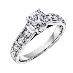 "VICTORIA" VINTAGE DIAMOND RING