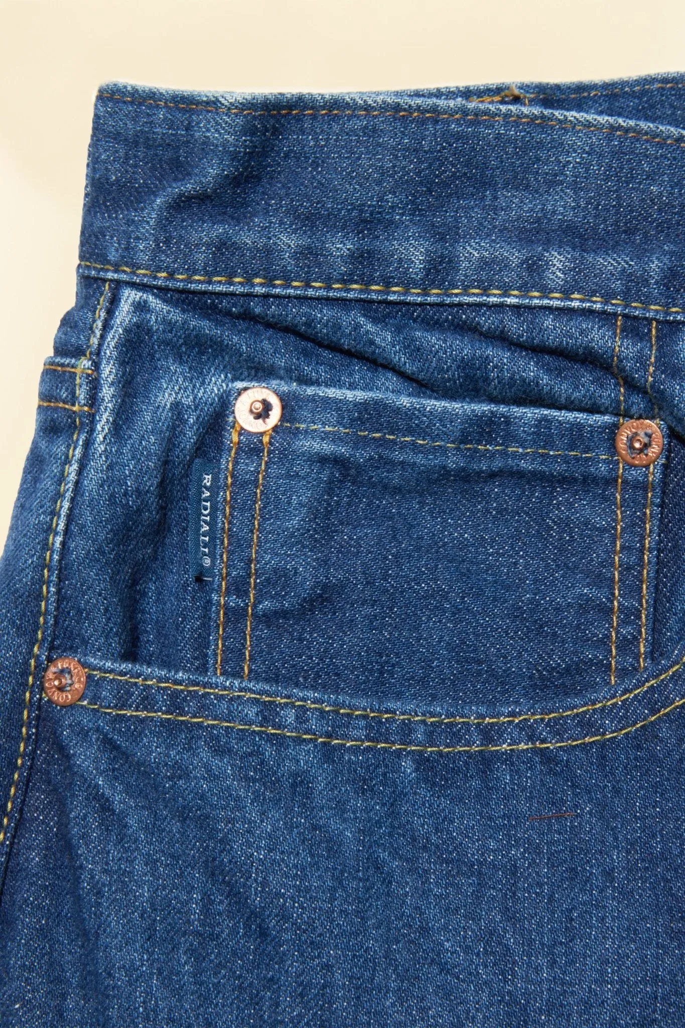 Radiall 350B Straight Fit Denim - Light Wash