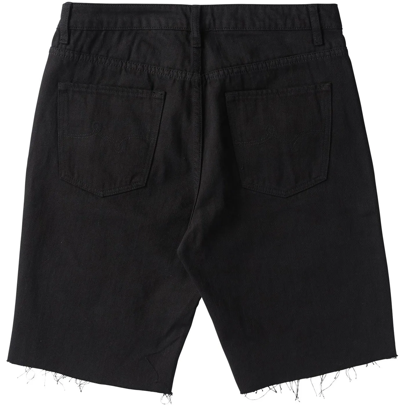 REAPER JEAN SHORTS - BLACK