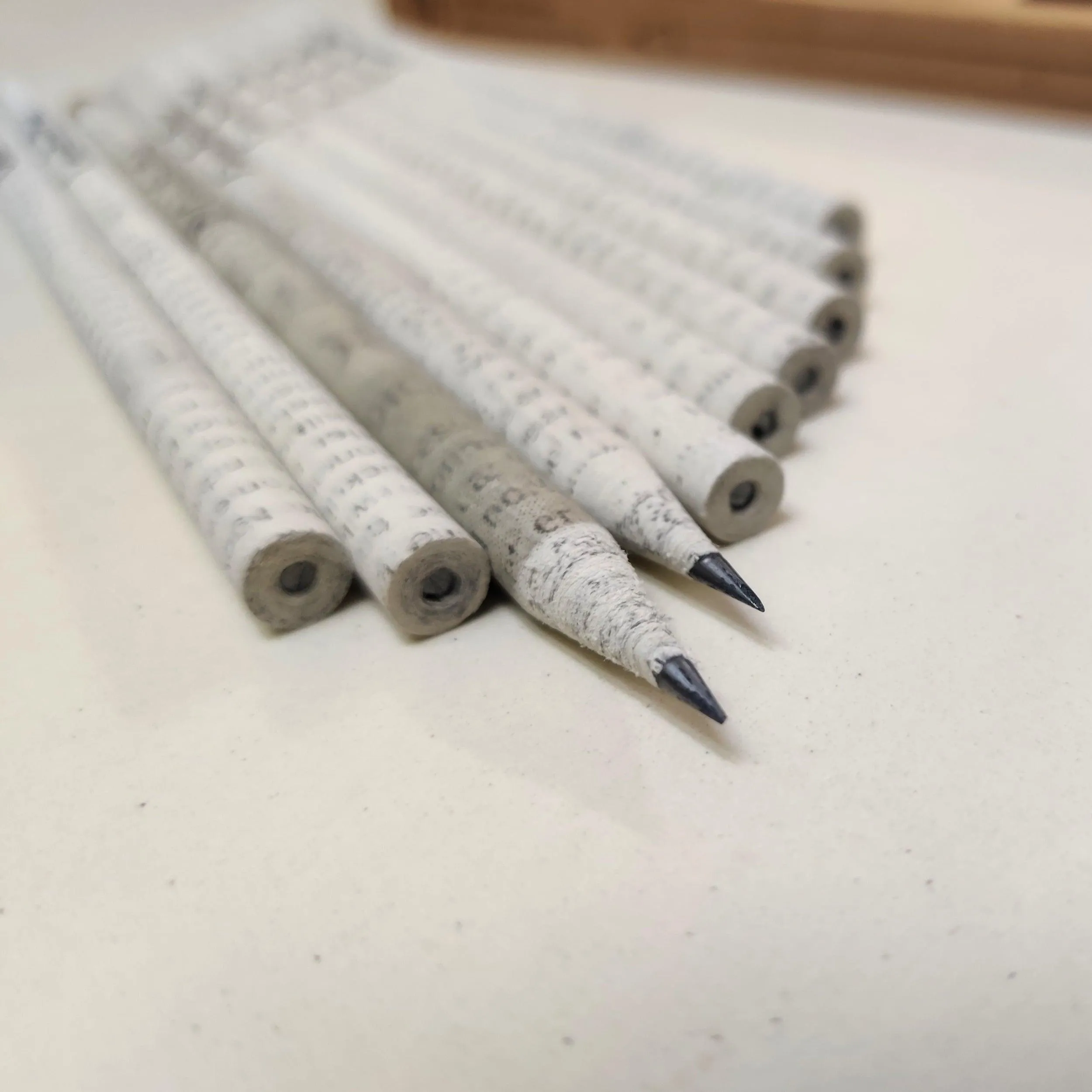 Recycled News Paper Pencils | Pack Of 30
