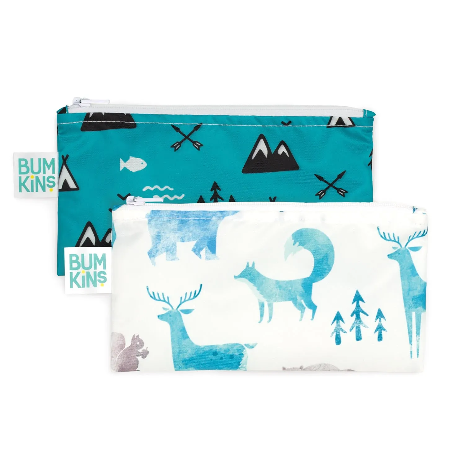 Reusable Snack Bag 2PK Small