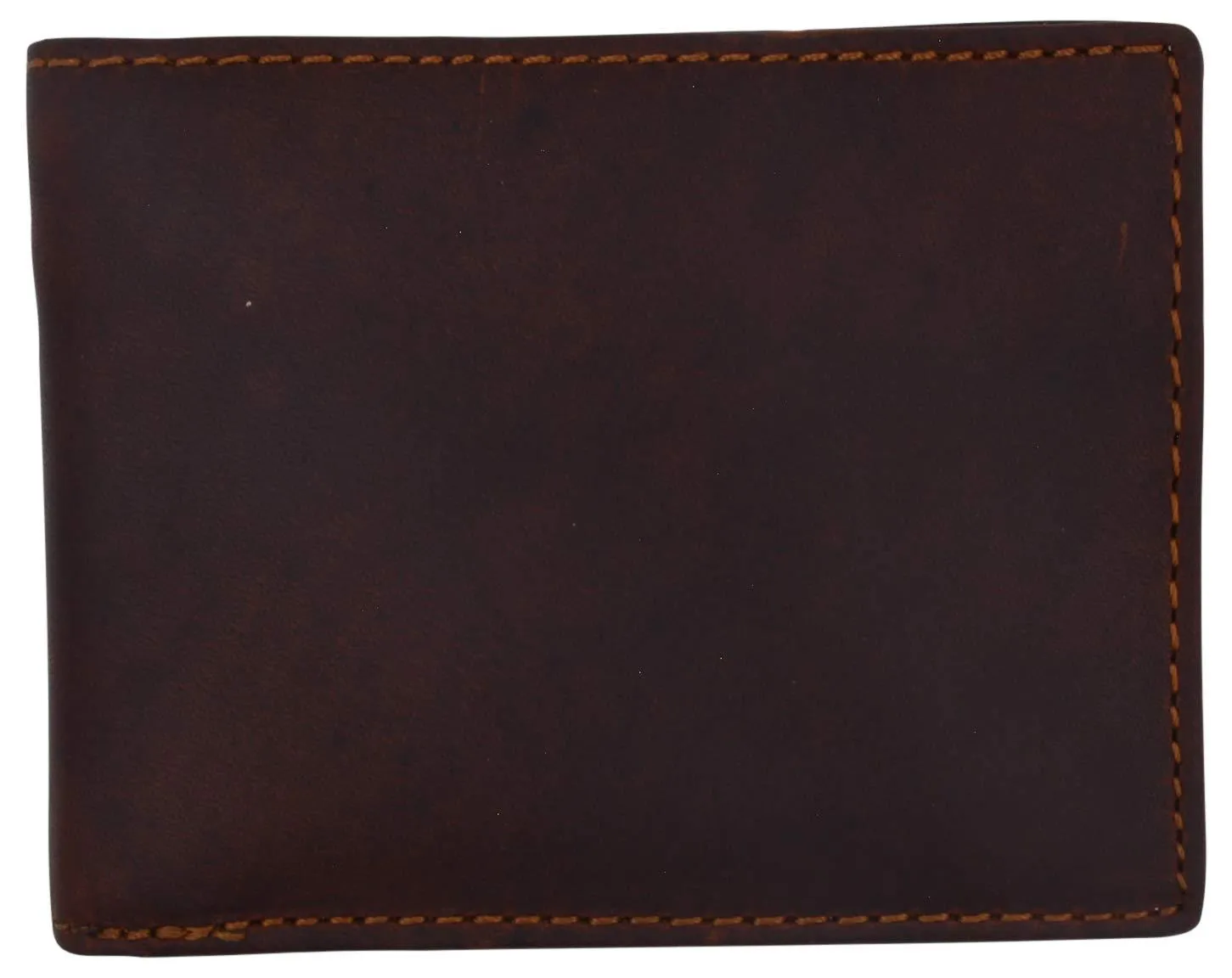 RFID Men's Slim Classic Bifold Credit Card ID Premium Vintage Leather Wallet RFID610060RHU