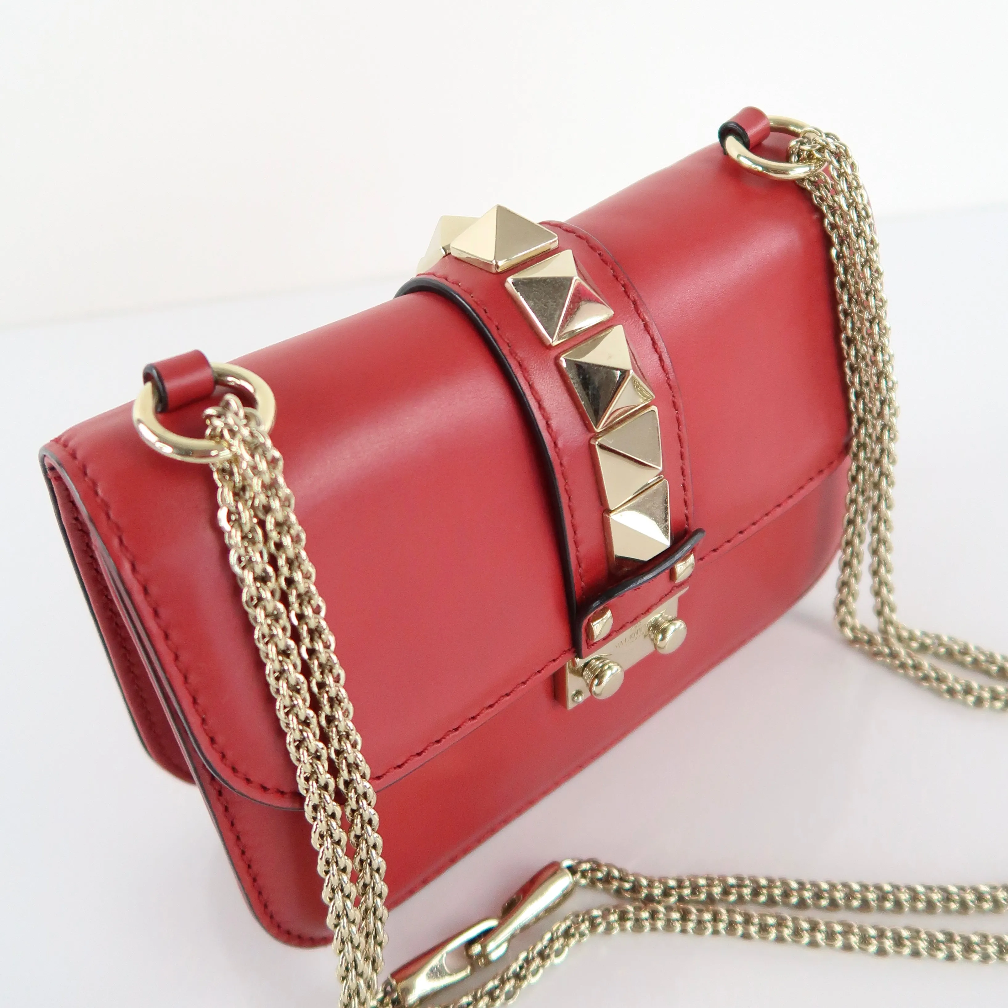 Rockstud Glam Lock Flap Bag