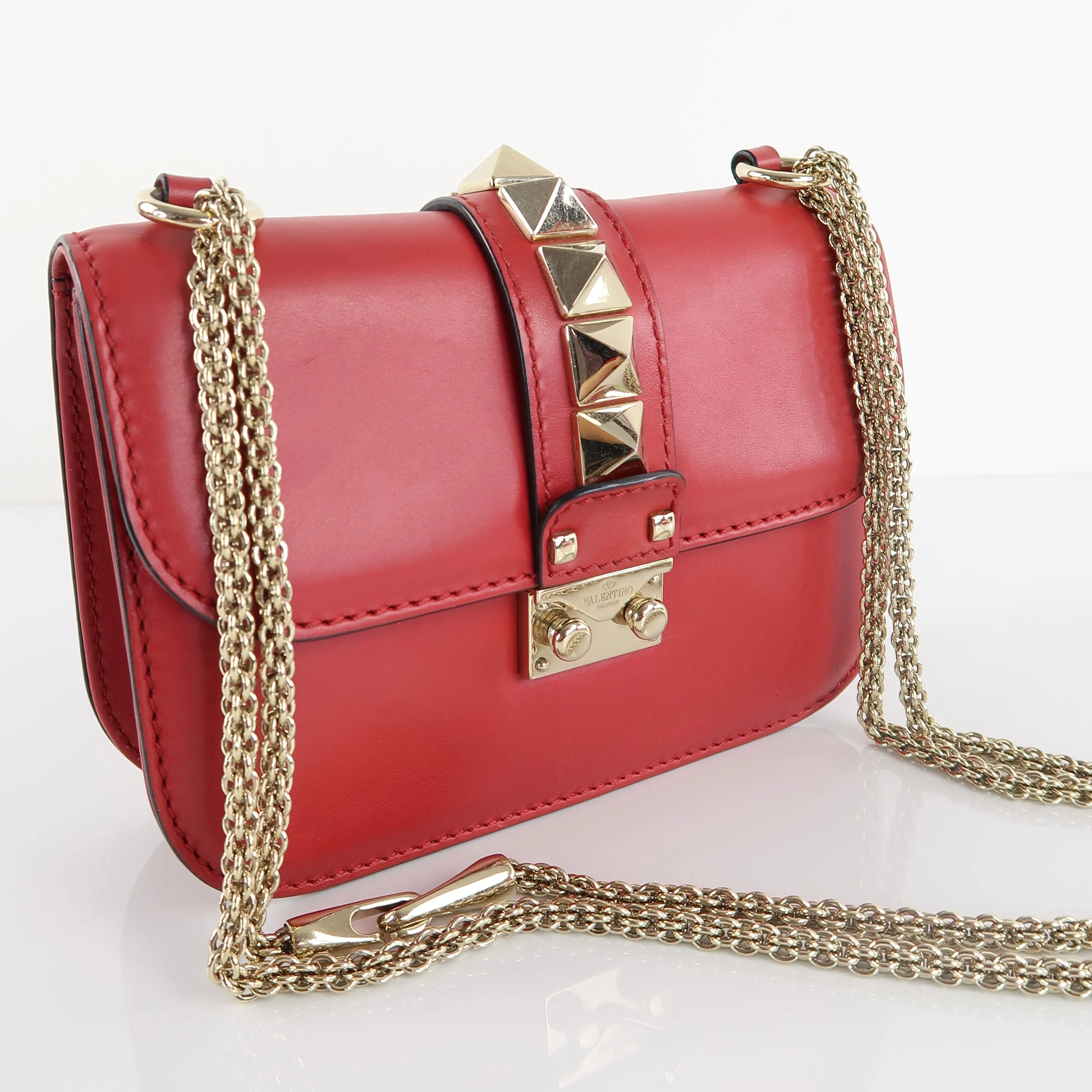 Rockstud Glam Lock Flap Bag