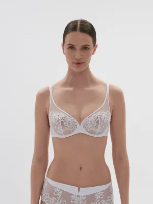 Saga Full Coverage Plunge - White