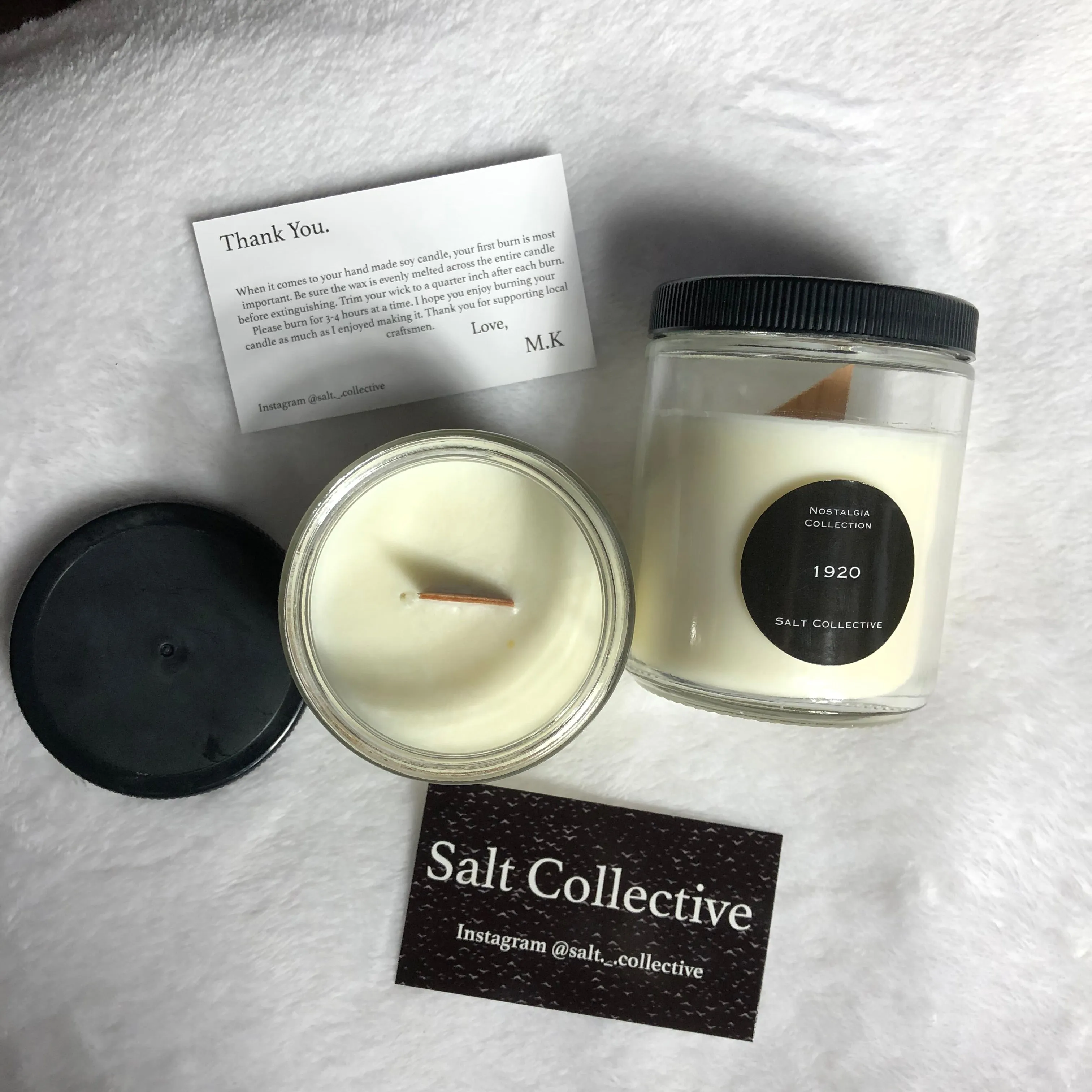 Salt Collective Nostalgia Collection Candle