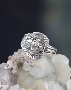 Scarab Ring, Size 8, (1pc)