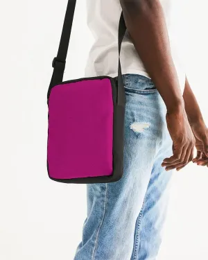 Shaded Magenta Messenger Pouch | C0M100Y0K30