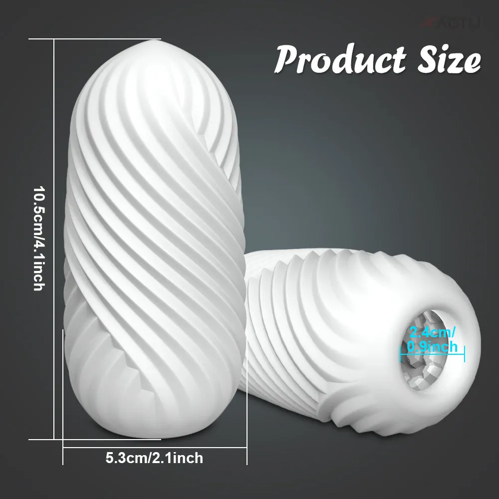 Silicone Pocket Pussy Cock Sleeve - Lifelike Vagina Penis Masturbation Cup Sex Toys for Men